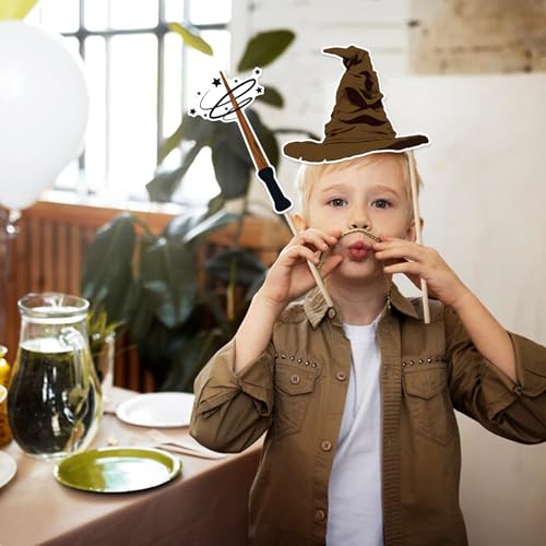 25 Magical Wizard Photo Booth Props for Kids' Parties