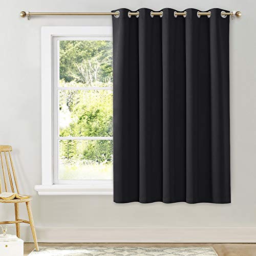 NICETOWN Blackout Curtain Panel - 70x63 inches, Thermal Insulated Grommet