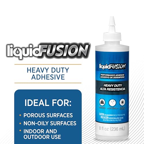Aleene's Liquid Fusion Craft Glue - 8 oz Waterproof Adhesive