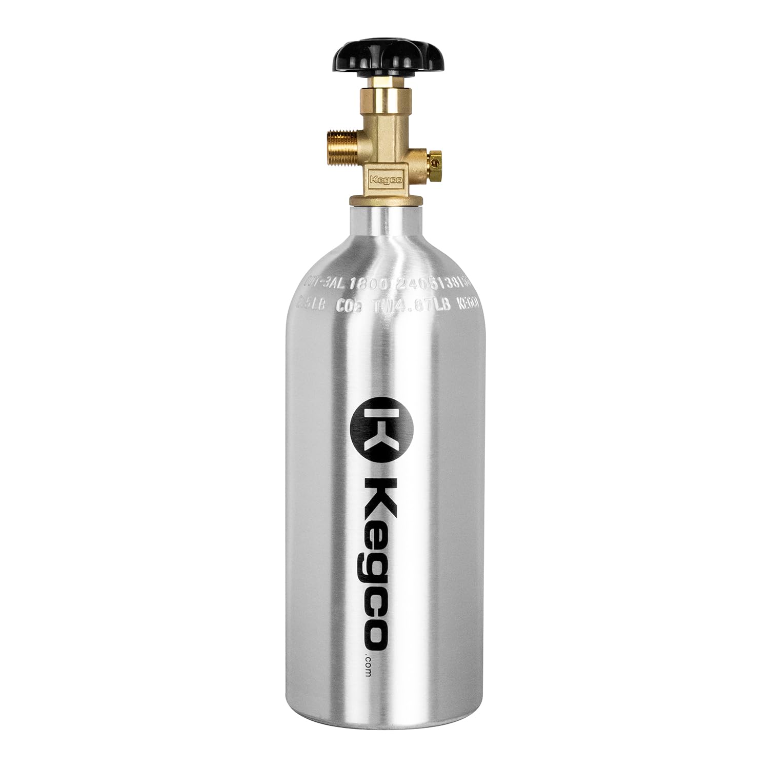 Kegco 2.5 lb. Aluminum Tank Co2 Cylinder