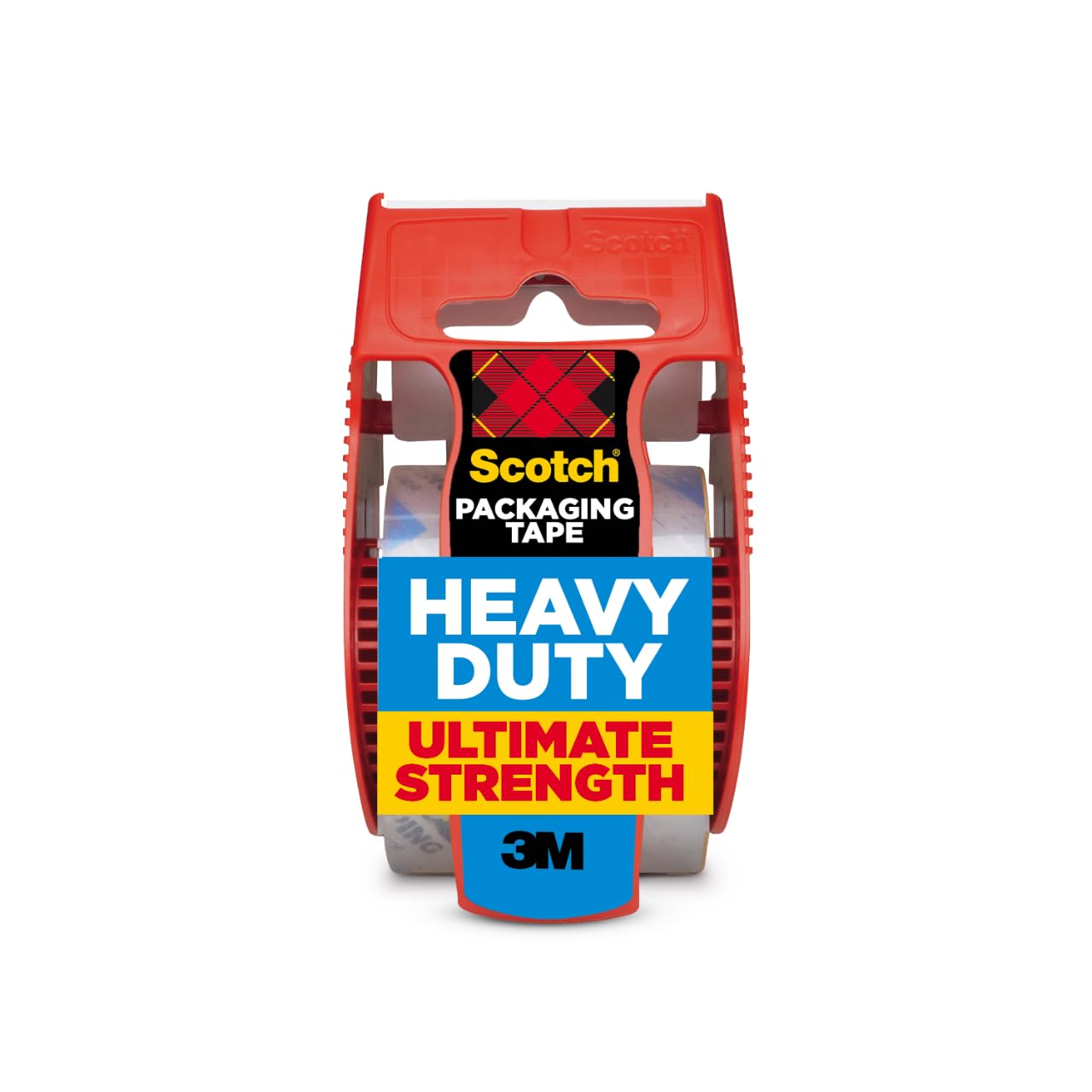 Scotch Heavy Duty Shipping Tape - Clear Packing Solution | 1.88 in. x 27.7 yd. Roll with Dispenser