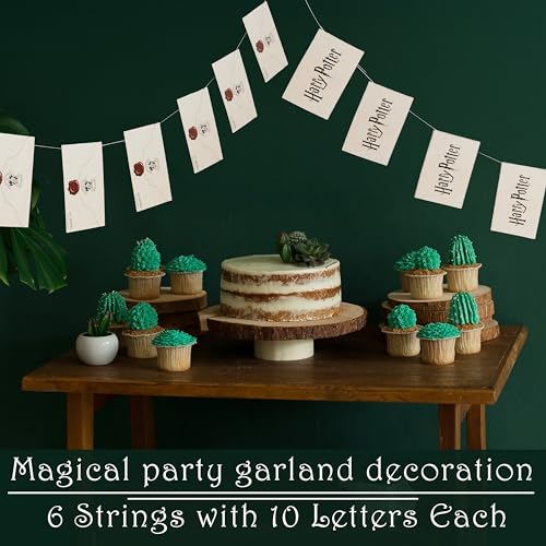 Harry Potter Floating Banner Set with 60 Acceptance Letters