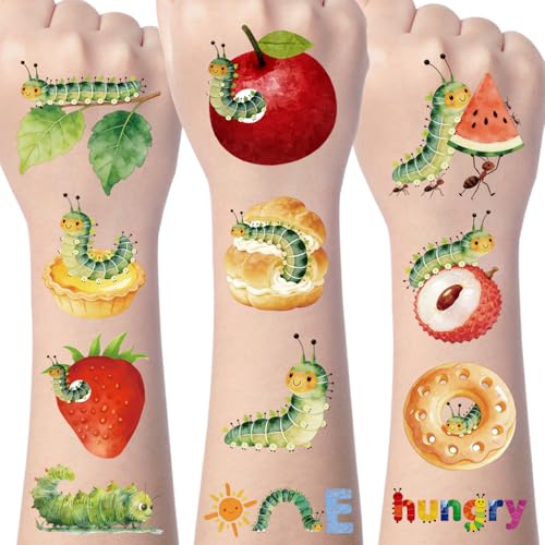 Caterpillar Temporary Tattoos - 200+ Insect Party Favors & Supplies