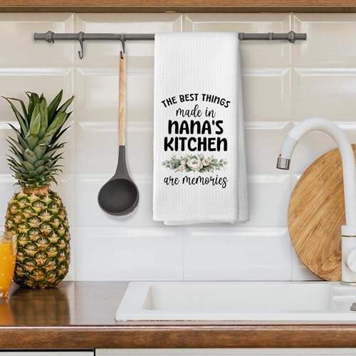Nana Kitchen Dish Towels - Microfiber, 16x24in, Stylish & Versatile Gifts