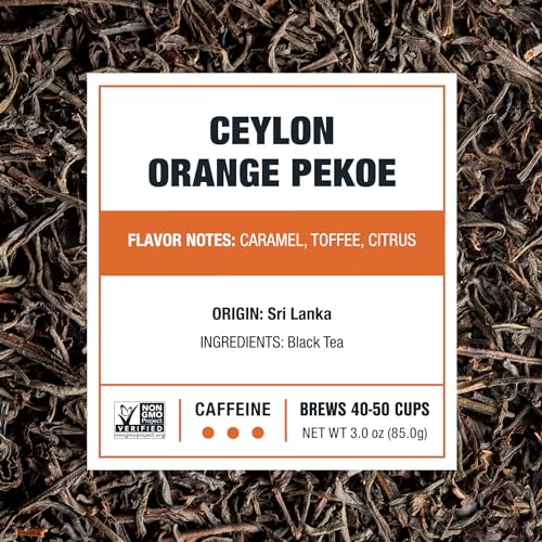 Ceylon Orange Pekoe Black Tea - Premium Loose Leaf from Sri Lanka