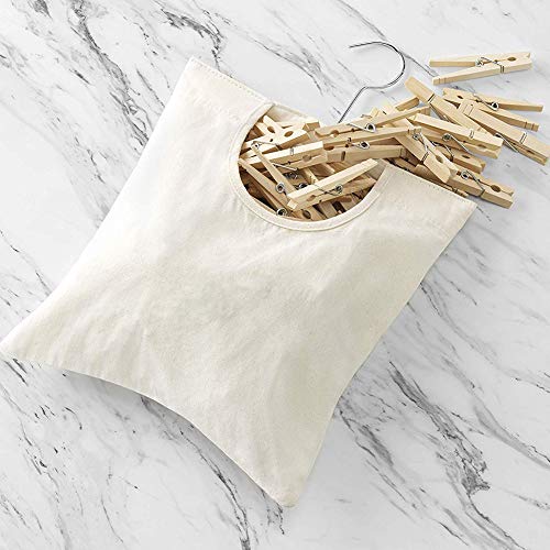 JIANWEI Hanging Clothespin Bag - Durable Oxford Cloth Storage Organizer