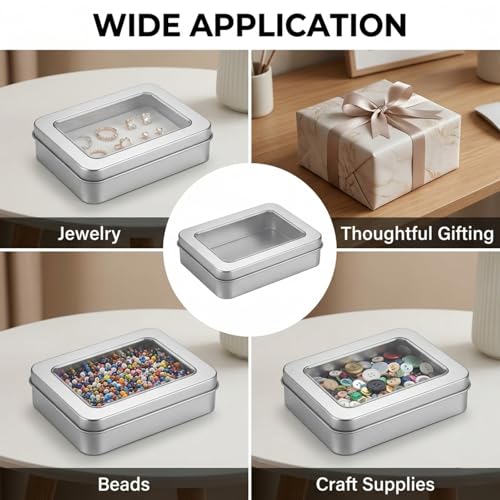 ZJO 8-Piece Press on Nail Storage Box Set with Adhesive Tapes