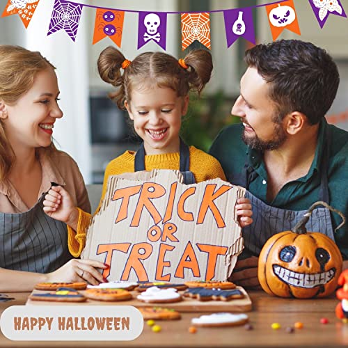 Halloween Skull Cookie Cutter Set - 2 Stainless Steel Baking Molds
