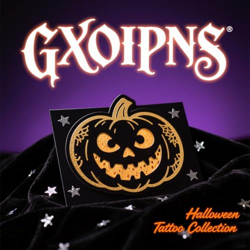 10 Sheets Halloween Temporary Tattoos for Kids Party Face and Body