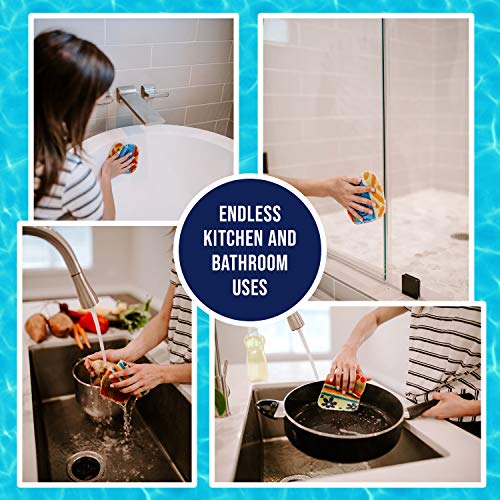 Softy Scrubby Scratchless Cleaning Pads - 2 Pack for Non-Stick Cookware