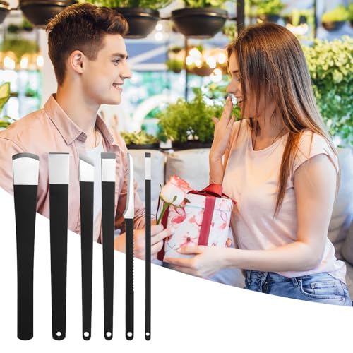 JJUNW 6-Piece Professional Pedicure Knife Set & Foot Callus Remover with Storage Box