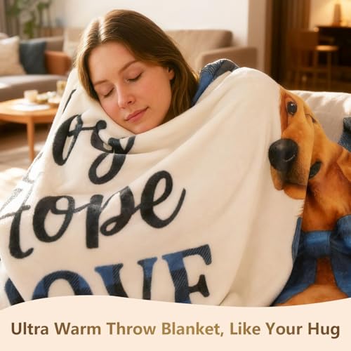 Pink Heart Fleece Throw Blanket – Soft Flannel Couch & Bed Cover, 50x60 Inches