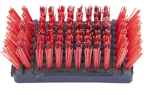 Charbroil SAFER Grill Brush Replacement Head - Red Nylon Bristles