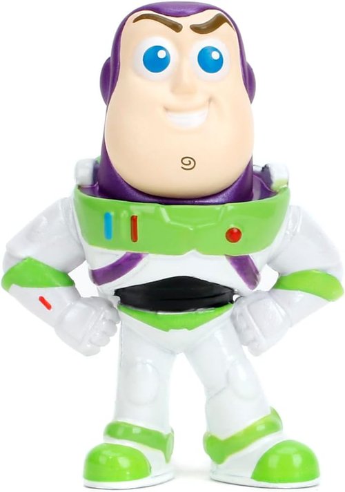 Jada Toy Story Metalfigs 4-Pack - Buzz Lightyear, Woody, Alien & Lotso | 2.5” Diecast Collectible Gift Set for Ages 8+