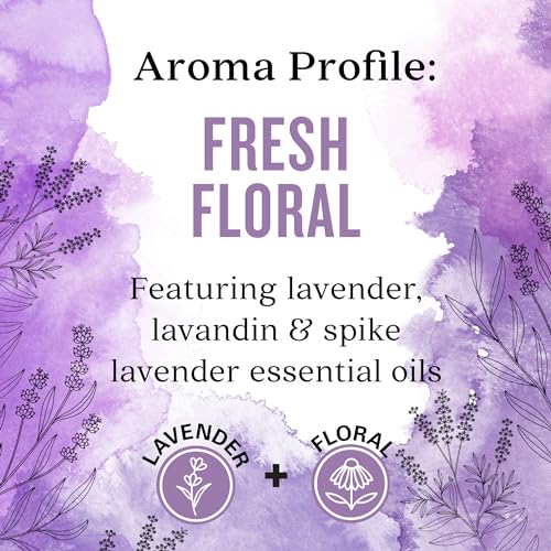 Aura Cacia Fresh Floral Room Spray 8 Fl Oz - Natural Aromatherapy Mist