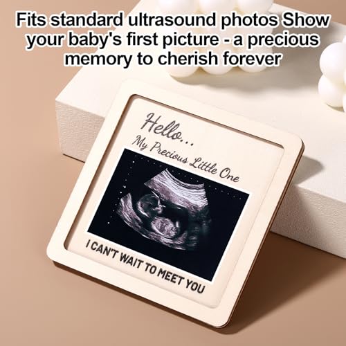 Wooden Pregnancy Announcement Box for Grandparents & Friends