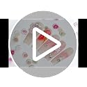Qdsuh 100PCS 3D Resin Flower Nail Charms - Mixed Color Rose Manicure Art
