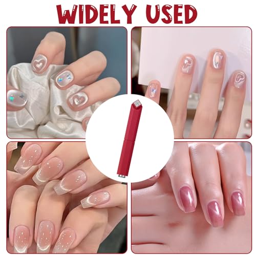 4 in 1 Cat Eye Nail Magnet Tool with Interchangeable Magnetic Heads