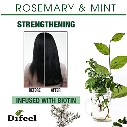 Difeel Rosemary and Mint Root Stimulating Hair Oil with Biotin 2.5 oz