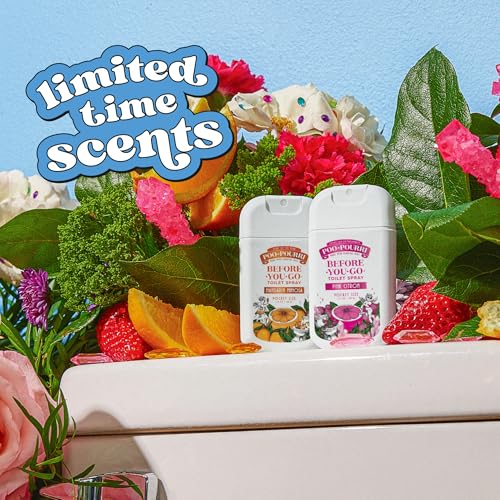 Poo-Pourri Before-You-Go Toilet Spray, Mandarin Mimosa, 1 Fl Oz Travel Size