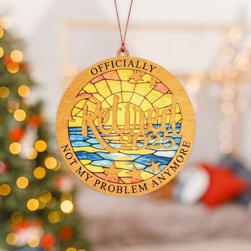 Funny 2026 Retirement Ornament | Unique Gift for Coworkers