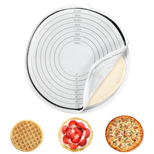 Classicseali Heat Resistant Round Silicone Baking Mat - 11.42"