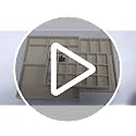 Beige Earring Organizer Tray - Stackable Jewelry Storage Set of 1