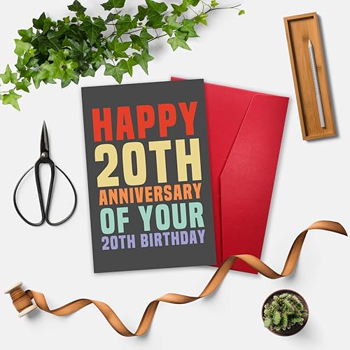 Witty 40th Birthday Card for Men & Women - Unique Gift Idea