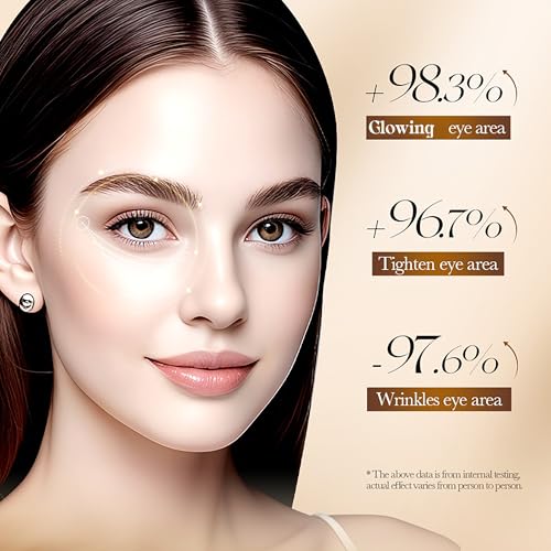 Easilydays Rice Essence Roll-On Eye Wrinkle Cream for Dark Circles & Puffiness