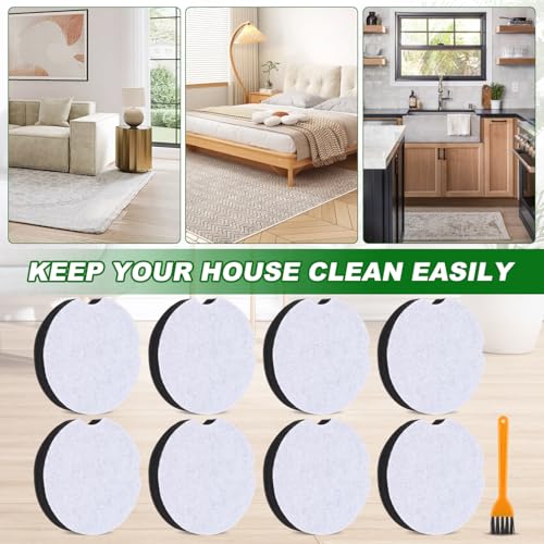 Sgizoku 8 Pack Replacement Vacuum Filters for Bissell PowerForce & Cleanview Upright Vacuums