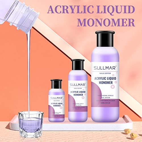 SULLMAR Acrylic Nail Liquid Monomer 40ml Non-Yellowing