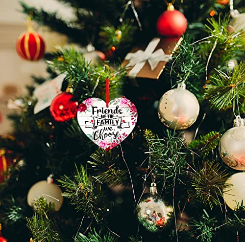 Friendship Christmas Ornament - 'Friends are Family' Gift