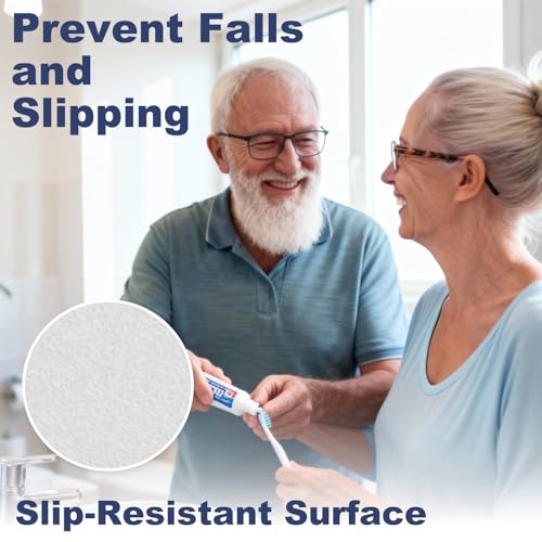 Clear Anti-Slip Shower Stickers 28PCS with Scraper Non-Slip Bathroom Safety