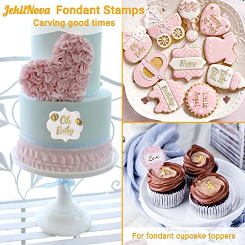 Handwriting Alphabet Cake Stamps Tool for Fondant Cookies Biscuit - Variation of Handwritingd