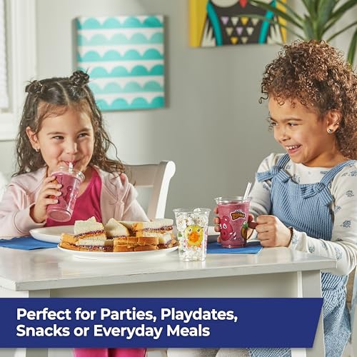 Hefty Zoo Pals Kids Cups - 10oz, 25ct, Fun Animal Print