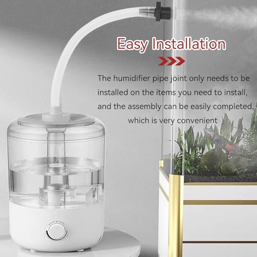Agatige Oxygen Humidifier Tubing Connector for Oxygen Therapy