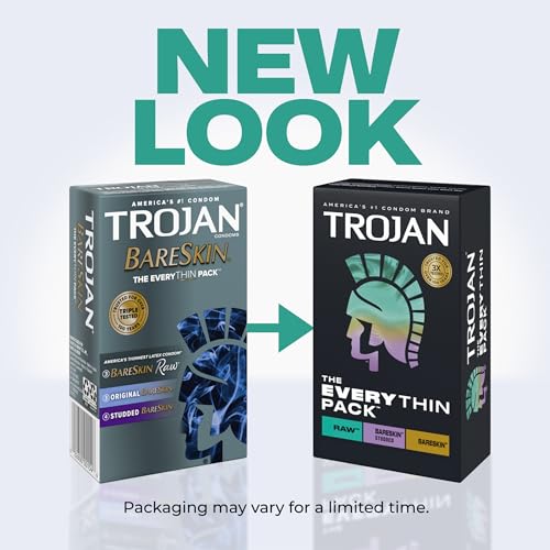 Trojan The Everythin Pack - 10 Count Latex Lubricated Condoms