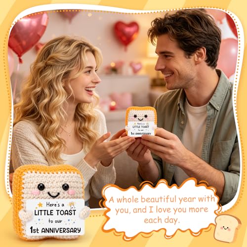 MAMAGIFTREE 1st Anniversary Wedding Gifts for Couples - Romantic First Milestone Present for Him & Her