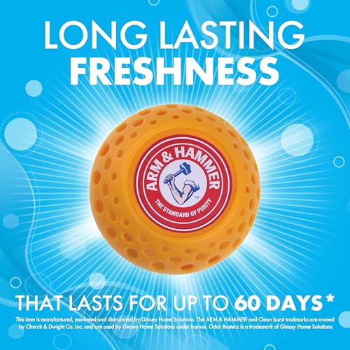 Arm & Hammer OdorBusterz Odor Eliminator Balls - Fresh Burst, 3 Pack