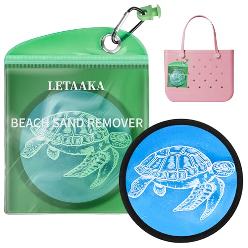 LETAAAKA Beach Sand Remover for Skin, Talc-Free & Reusable - 1 Pack