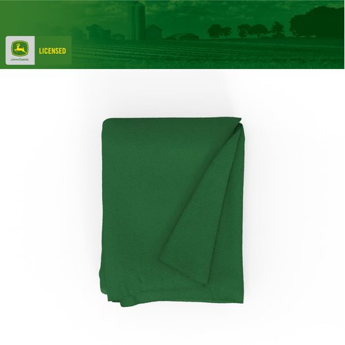 Collectibles John Deere Bedding Super Soft Cozy Plush Throw, 46 in x 60 in, (Officially Licensed Product) by Franco
