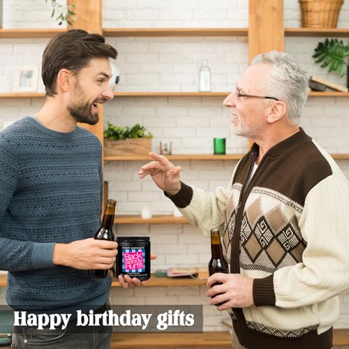 Funny Lavender Scented Birthday Candle Gift for Men