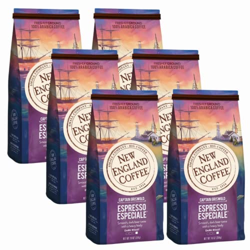 Espresso Especiale Dark Roast Ground Coffee - 10oz (Pack of 6)