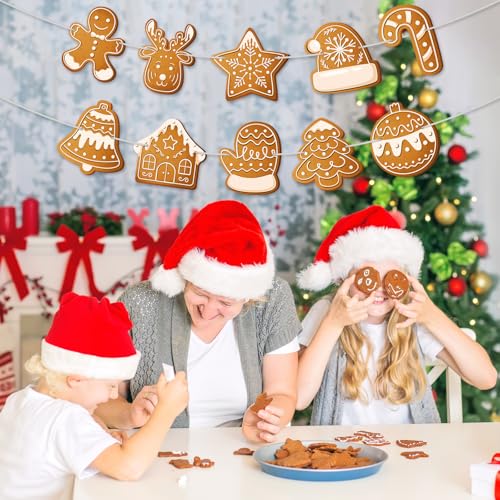 Gingerbread Garland Decoration for Christmas & New Year