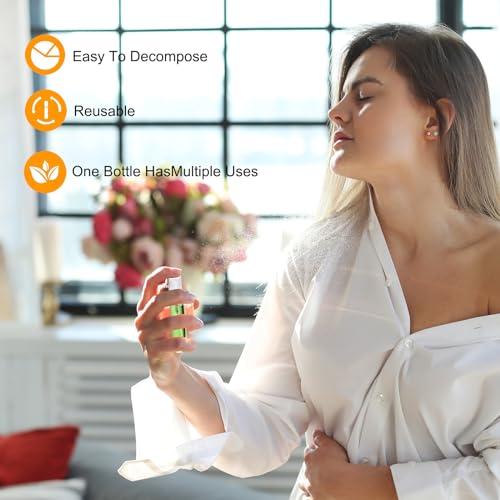 AxiyanX 5ml Glass Perfume Atomizer Spray Bottles 10 Pcs Travel Size