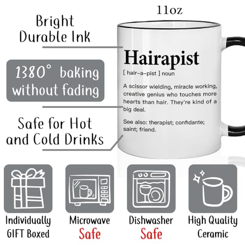Funny Hairdresser Coffee Mug 11oz - Hairdresser Gifts for Women Men