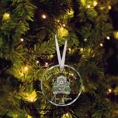 New Home Christmas Ornament 2025 Housewarming Gift for Couples