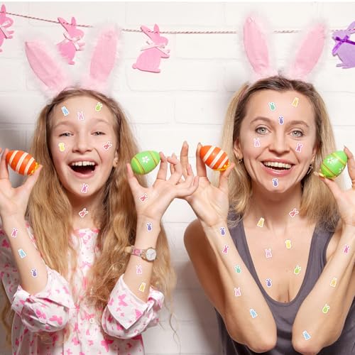 3000PCS Mini Easter Bunny Stickers for Crafts & Decor