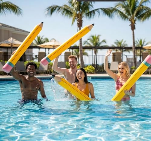 43 Inch Inflatable Pencil Balloon - Back to School Decoration 43inch-a
