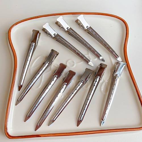 MtnLaur 24Pcs Metal Duck Bill Hair Clips for Styling and Sectioning